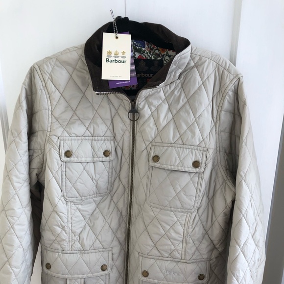 Nwt Barbour Liberty Rachel Quilt Jacket 
